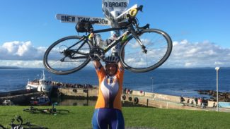 Fundraising - Cycle - Land's End to John O'Groats - Sue Chesterman