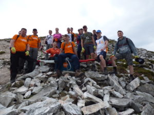 fundraise on mount errigal