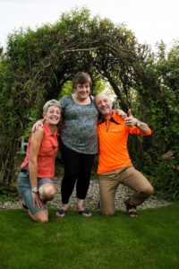 Kathy, Gillian and Gerry