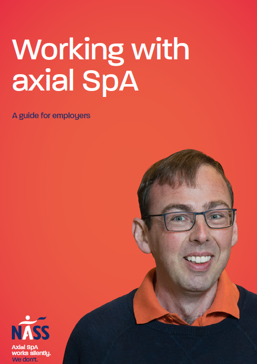 Working with axial SpA guide book cover