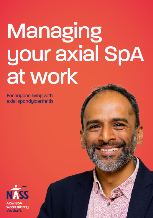 Managing your axial SpA at work guide cover