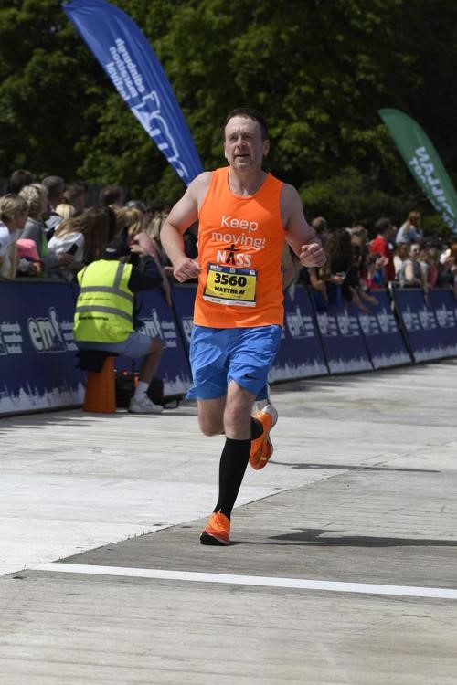 Matt White Edinburgh Marathon 2023